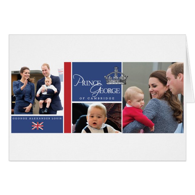 Prince George - William & Kate (Devant horizontal)