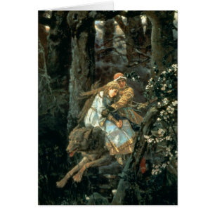 Prince Ivan sur le loup gris, 1889