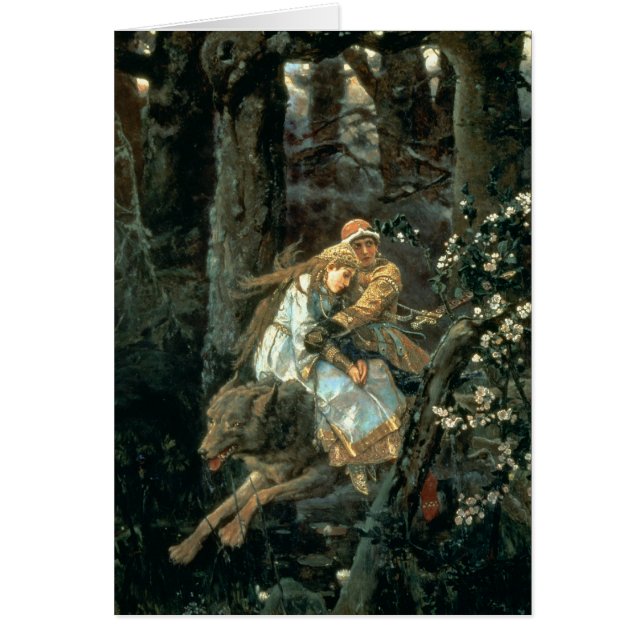 Prince Ivan sur le loup gris, 1889 (Devant)
