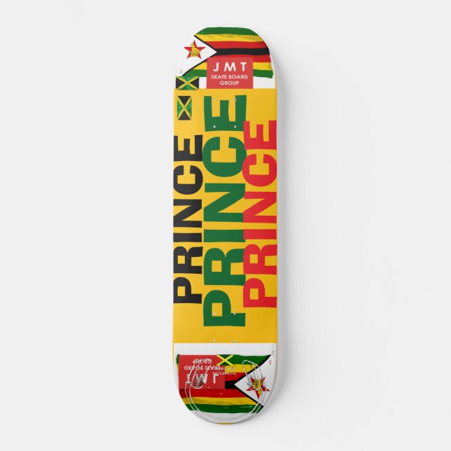 PRINCE JMT ZIMBABWE PLANCHES À ROULETTES (Recto)