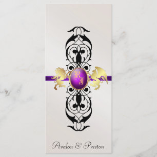 Prince & Princesse Purple Jewel Wedel Programme de