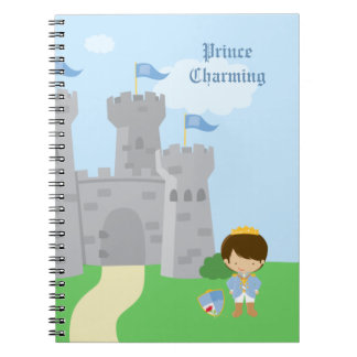 prince royal personnalisé charmant carnet garçons