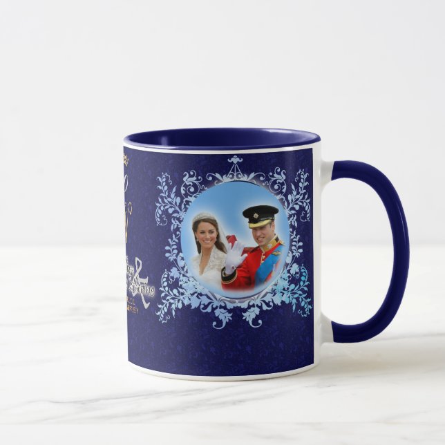 Prince William et princesse Catherine Wedding Mug (Droite)