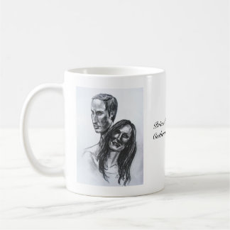 Prince William et tasse de Catherine Middleton