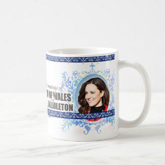 Prince William et tasse royale de mariage de Kate