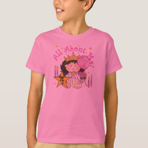 Princess All About Me 4th Birthday Tshirts