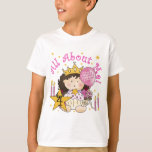 Princess All About Me 4th Birthday Tshirts<br><div class="desc">Mermaid T-shirts,  costumes de corps,  cartes,  boutons d'anniversaire,  sacs,  tasses et autres vêtements de 3e anniversaire et cadeaux avec une jolie sirène,  des bulles,  du poisson et une coquille de mer!</div>