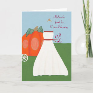 Princess Bride nuptiale - cartes d'invitation