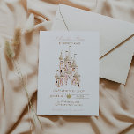 Princess Castle Anniversaire Invitation Filles Inv<br><div class="desc">Cette invitation d'anniversaire de château princesse est parfaite pour votre prochain événement !</div>