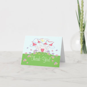 Princess Castle Merci Carte pliante