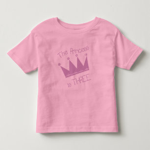 Princess Crown 3e Anniversaire Tshirts et cadeaux