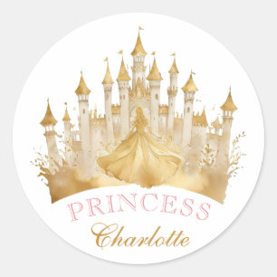 Princess Crown Anniversaire Fête Favoriser Sticker