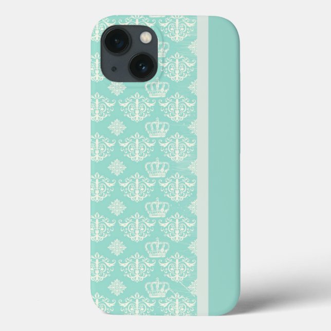 Princess Damask iPad mini Coque (Verso)