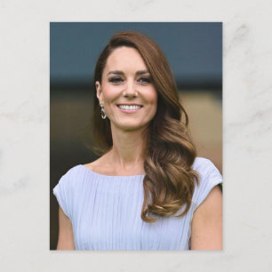 Princess Kate lilac stylisée Carte postale