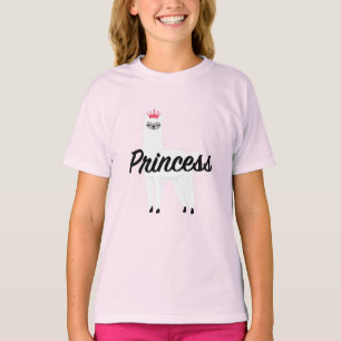 Princess Lama Design - T-shirt Girls Jersey