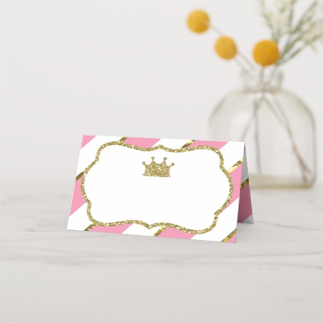 Princess Place Cartes, Cartes Alimentaires, Faux G (Devant)