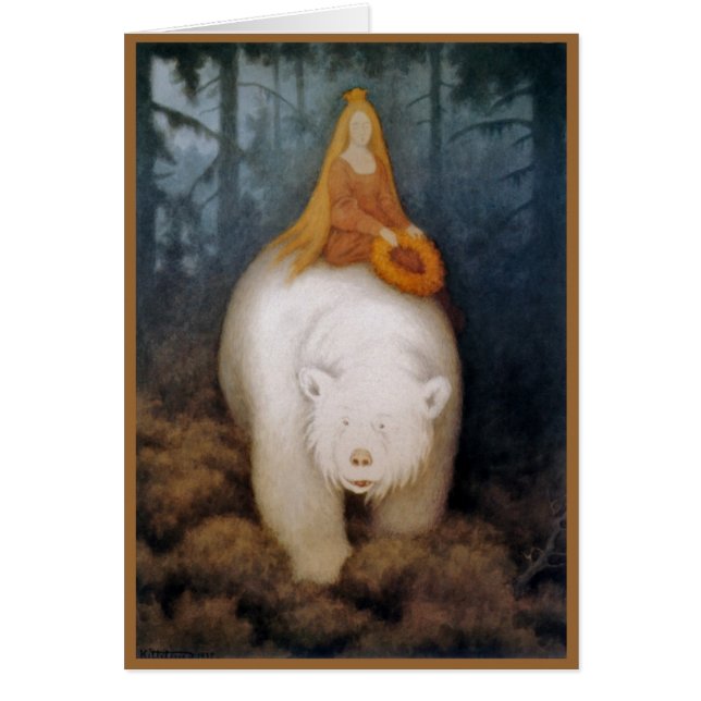 Princess Riding King Polar Bear (Devant)