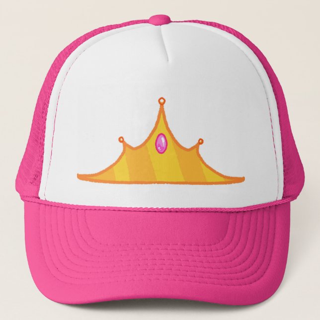 Princess Tiara Design Casquette (Devant)