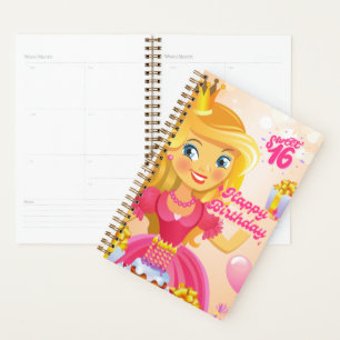 Princesse 16e anniversaire