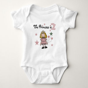 Princesse 2e Anniversaire Tshirts et cadeaux