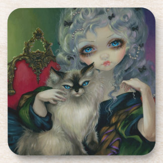 "Princesse avec des dessous de verre d'un chat de