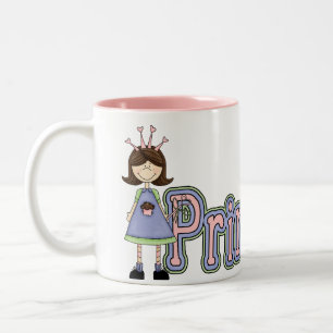 Princesse Birthday Mug - princesse Cupcake de