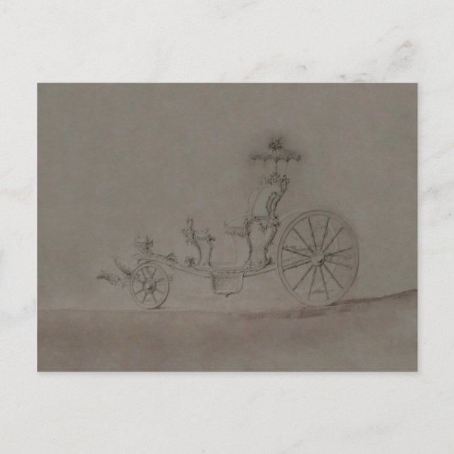 Princesse Carrieage ~ Carte postale (Devant)