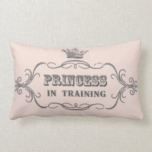 Princesse dans le coussin de formation