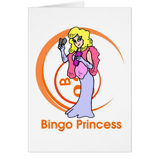 Princesse de bingo-test - message ouvert (Devant)
