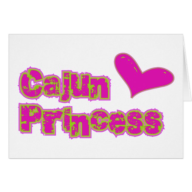 Princesse de Cajun (Devant horizontal)