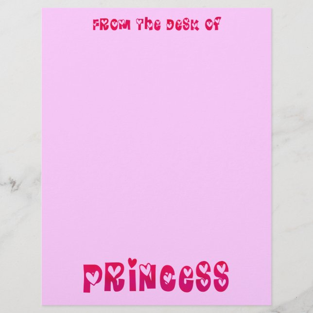 Princesse de coeur (Devant)