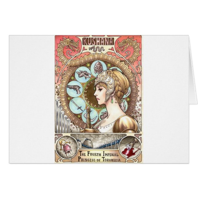 Princesse de guerrier (Devant horizontal)