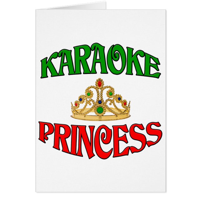 Princesse de karaoke (Devant)