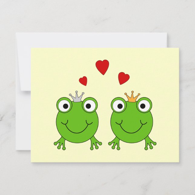 Princesse de la grenouille et Prince de la grenoui (Devant)
