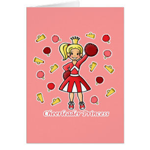 Princesse de pom-pom girl