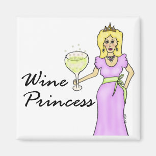 Princesse de vin (aucun dire) aimant