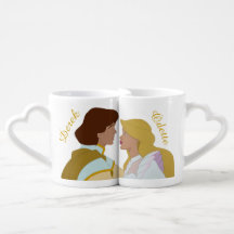 Princesse Derek de cygne et tasse des amants