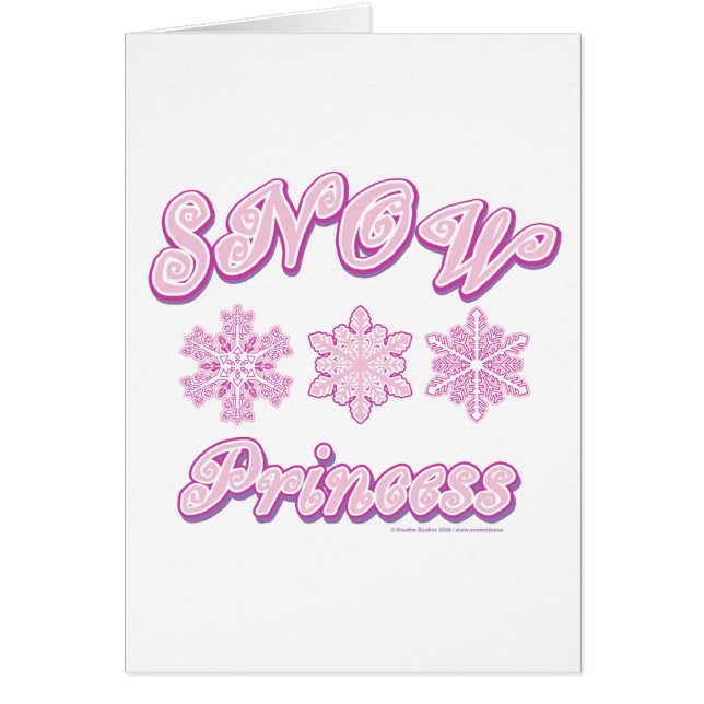 Princesse des neiges (Devant)