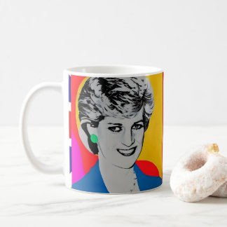 Princesse Diana Pop Art Mug