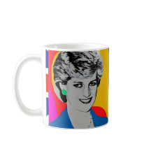 Princesse Diana Pop Art Mug