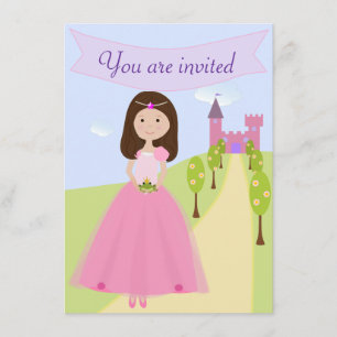 Princesse douce Birthday Invitation