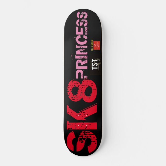 PRINCESSE DU SK8 / TST Skateboard (Recto)