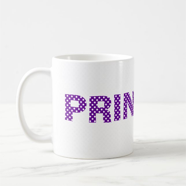 Princesse en Mug violette (Gauche)
