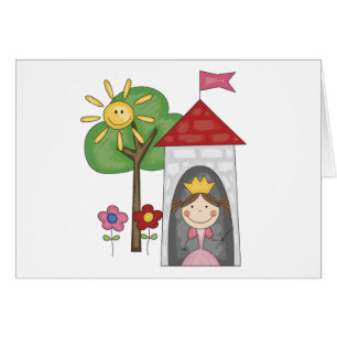 Princesse en T-shirts et cadeaux de tour