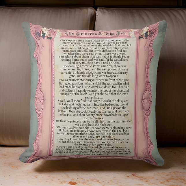 Princesse et Coussin de Pea Story | (Créateur téléchargé)