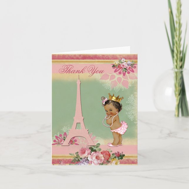 Princesse ethnique baby shower de Paris de Merci (Devant)