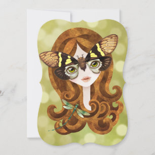 Princesse féerique Invitation de cigale de Gaeana