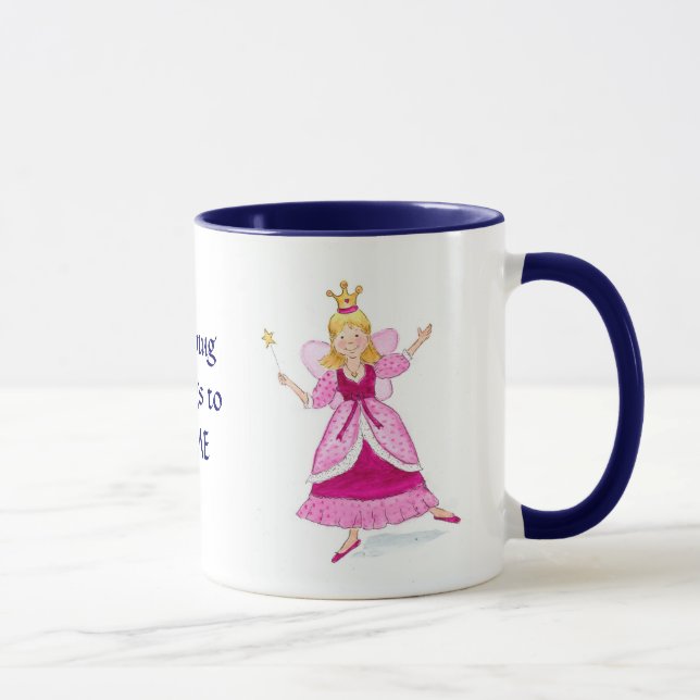 Princesse féerique Mug à personnaliser (Droite)