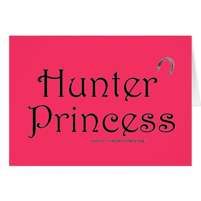 Princesse Hunter (Devant horizontal)