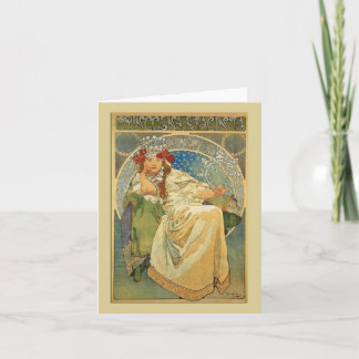Princesse Hyacinth Note de Nouveau d'art ou carte